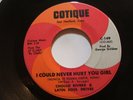 Chollo Rivera & Latin Soul Drives - I Could Never Hurt You Girl/ Black - SOUL 45