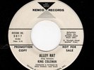 FUNK/POPCORN/R&B-KING COLEMAN-KENCO 5017-ALLEY RAT/DRESSED IN PLAID-ORIG. PROMO