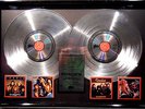 Europe The Final Countdown original US Platin Music Award goldene Schallplatte