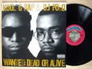 Kool G Rap & DJ Polo Wanted: Dead Or Alive US LP Cold Chillin 1-26165 1990 EX/NM