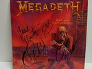 MEGADETH - Peace Sells...But Who's Buying? SIGNED Vinyl LP Record 