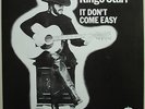 RINGO STARR, IT DON'T COME EASY / EARLY 1970, PIC SL, N/MINT APPLE 7 INCH 45 RPM