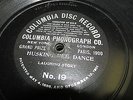CAL STEWART COLUMBIA 78 RPM RECORD 19 UNCLE JOSH HUSKIN BEE DANCE ANNOUNCED