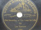 Len Spencer - VICTOR MONARCH 1386 - Old Ironsides, Or The Leap For Life