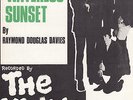 The Kinks Waterloo Sunset Vintage Rare Sheet Music