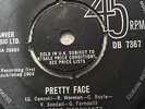 THE BEAT MERCHANTS 'PRETTY FACE' KILLER R&B FREAKBEAT 45 LOVELY COPY