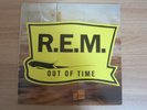REM - OUT OF TIME Vinyl LP 1991 INSERT