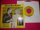 JERRY LEE LEWIS NM PICTURE SLEEVE + 45 GREAT BALLS FIRE