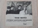 Single:  THE WHO --- anyway anyhow anywhere    Germany 1965