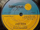 ERROL CAMPBELL Jah Man 1977 TEMPUS 7