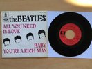 45T THE BEATLES - ALL YOU NEED IS LOVE - EXCELLENT ETAT - FO 103 LUXE