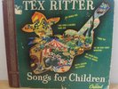 1948 Tex Ritter Songs For Children 3 LP's - MUSIC Record Set Capitol Record VG+.