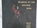 FOLK-DAVE & TONI ARTHUR-HEARKEN TO THE WITCHES RUNE-UK TRAILER(PRIVATE) LP