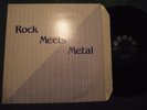 ROCK MEETS METAL (VERY RARE VINYL LP EBONY)*1420