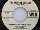 NM- DOO WOP 45 PROMO / RONNIE & HI-LITES / FACT OF MATTER / GUESSIN' / WIN 251