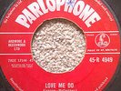THE BEATLES Love Me Do 1962 RARE 1ST PRESSING Red Parlophone ZT Stamped