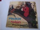 ROCK & ROLL - BOBBY DAY - CLASS LP- ROCKIN' ROBIN - DG BLACK LABEL - LISTEN