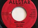 * JIM FRIIS & THE VALIANTS Bop A Lena/Gunshot ROCKABILLY GARAGE Allstar 45 Hear