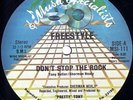 Freestyle Dont Stop The Rock BLUE PICTURE LABELS Vinyl Single 12inch