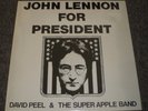 John Lennon For President David Peel 1990 Czech Import 1980 Psych Rock Punk