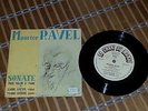 RARE 33T  JEANNE GAUTIER / YVONNE LEFEBURE / MAURICE RAVEL / SONATE POUR VIOLON