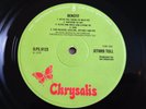 Jethro Tull LP Benefit UK Chrysalis white writing 1st press A1 & B1