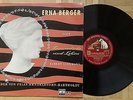 U214 ERNA BERGER SCHUMANN & MENDELSSOHN SONGS HMV ELECTROLA WCLP 531