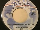 DAVID WILKINS There's Something About You/Thanks A Lot 45 Phillips teen rab hear