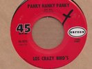 LOS CRAZY BIRD'S: Panky Hanky 45 Orfeon latin garage hear