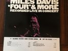 Miles Davis - Four & More Live Lp WLP Dj Promo CLEAN Jazz Two Eye TIMESTRIP