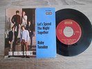 Rolling Stones - Let's Spend The Night Together, blauer Balken, rares german PC