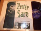 HEDY WEST Pretty Saro & Appalachian Ballads Banjo Country Folk Music LP Topic