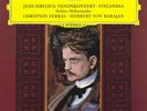 DGG SLPM-138961 GY5 Tulips SIBELIUS Violin Concerto Finlandia FERRAS KARAJAN NM
