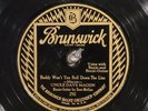 78 RPM -- Uncle Dave Macon (with Sam McGee), Brunswick 292, E-  Country
