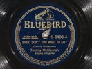 78 RPM -- Tommy McClennan, Bluebird 8408, E  Blues