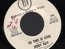 (Hear) 1972 Jerry Ray Soul Ballad DJ 45 (So This is Love / Birds and the Bees)