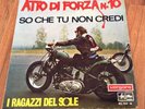 I RAGAZZI DEL SOLE *ATTO DI FORZA Nº 10* 1966 SPANISH 45 PSYCH Harley Davidson