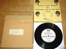 THE BEATLES FIRST CHRISTMAS FAN CLUB FLEXI DISC 1963 WITH ORIGINAL DATED MAILER