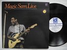 MAGIC SAM Live At Ann Arbor and Chicago 2 LP 1981 US EX