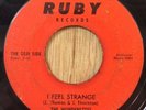 THE WONDERETTES northern soul 45 I Feel Strange / Wait Until Tonight   Ruby