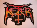 KETZER – big shaped Patch Desaster