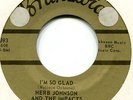 Herb Johnson And The Impacts   **   I ' m So Glad  **   Brunswick Gold 45