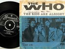 THE WHO THE KIDS ARE ALRIGHT DANISH PS+45 1965 MOD R&B FREAKBEAT HIGH NUMBERS