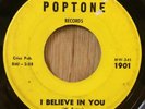 RUBY LEE northern soul r&b 45 I Believe In You / Put A Watch On You   Poptone
