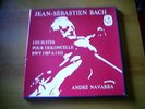 BACH CELLO SUITE ANDRE NAVARRA RARE FRENCH 3XLP'S CALLIOPE 164143