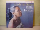 BILLIE HOLIDAY - Lady In Satin - '58 Columbia MONO jazz vocal LP - DG, 6-EYE