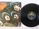 Parlophone Beatles Rubber Soul album with silver stereo cover