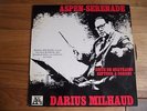 LP DARIUS MILHAUD ASPEN SERENADE VIOLON JARRY VIOLONCELLE TOURNUS  ADES 15.503