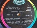 IRON MAIDEN - The Number Of The Beast - RARE GUATEMALA LP