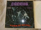 The Seeds  -  Web of Sound  UK Vinyl LP flipback cover.